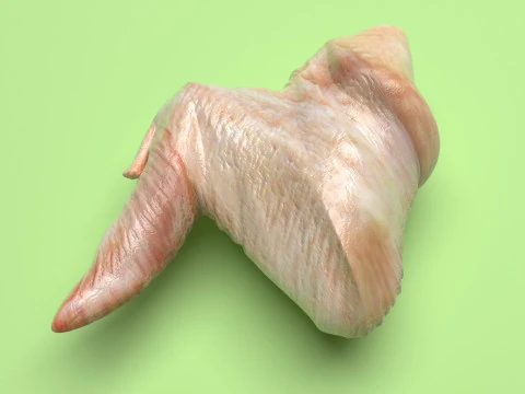 Chicken Wing 3D Model