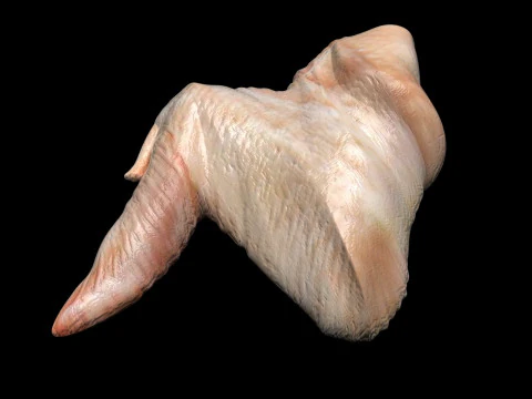 Chicken Wing 3D Model