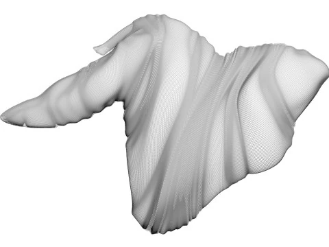 Chicken Wing 3D Model