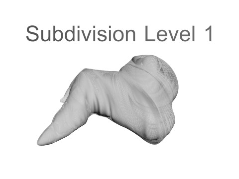 Chicken Wing Model 3D