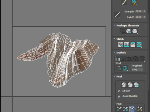 Chicken Wing Model 3D