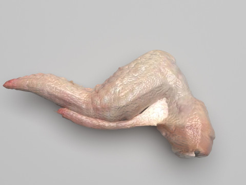 Chicken Wing 3D Model