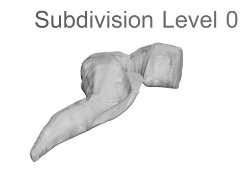 Chicken Wing 3D Model