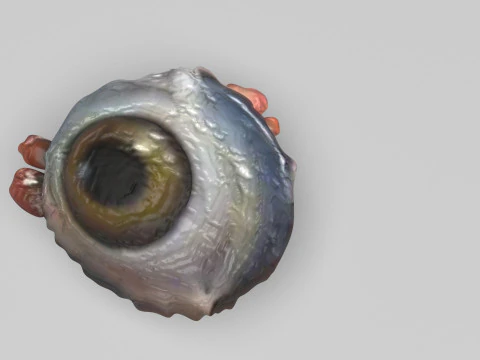 チキンアイ 3Dモデル