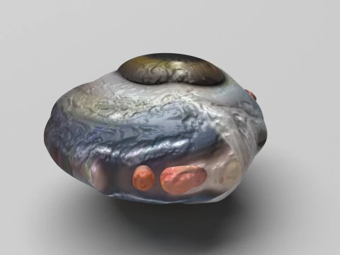 チキンアイ 3Dモデル