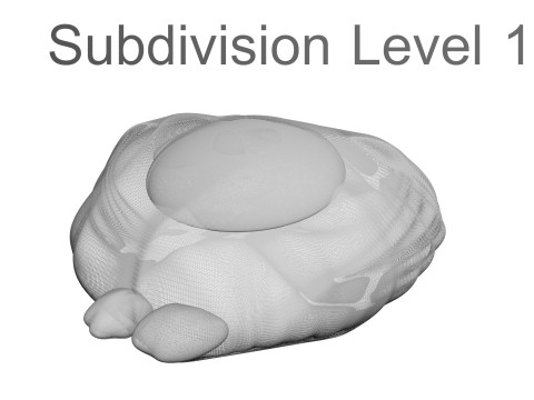 Chicken Eye 3D 모델
