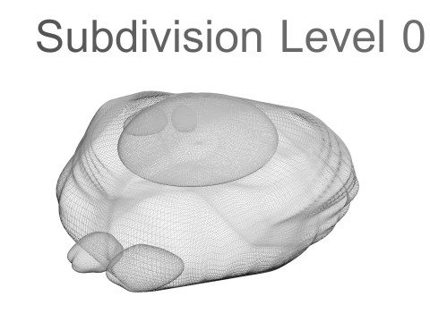Chicken Eye 3D 모델