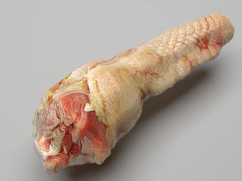 मुर्गे की गर्दन 3D मॉडल