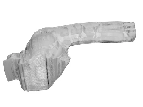 Cou de poulet Modèle 3D