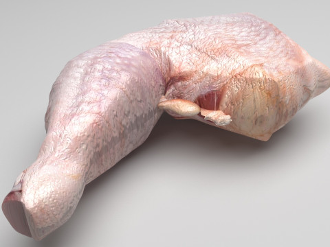 Chicken Thigh 3D 모델