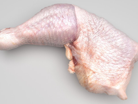 Chicken Thigh 3D Model