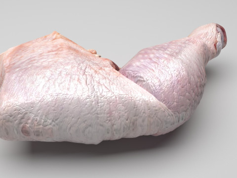 Chicken Thigh 3D Model
