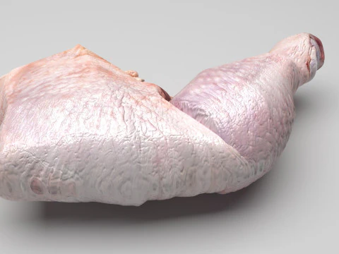 Chicken Thigh 3D Model
