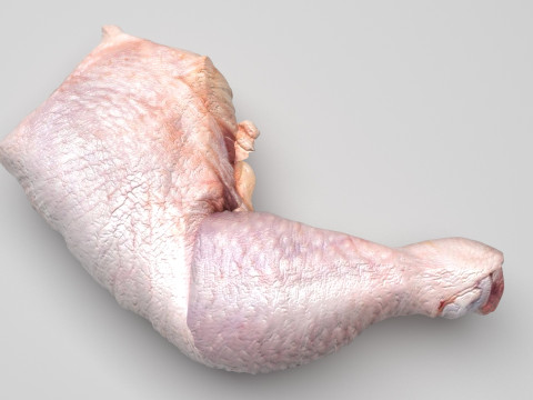 Chicken Thigh 3D Model