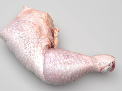 Chicken Thigh 3D Model