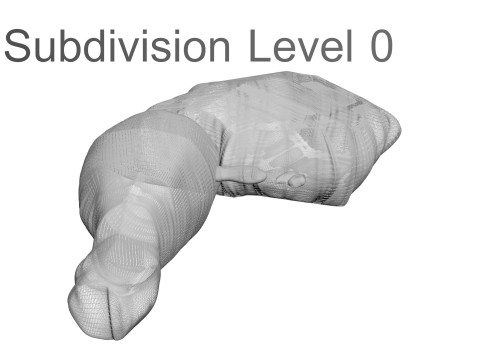 Chicken Thigh 3D Model