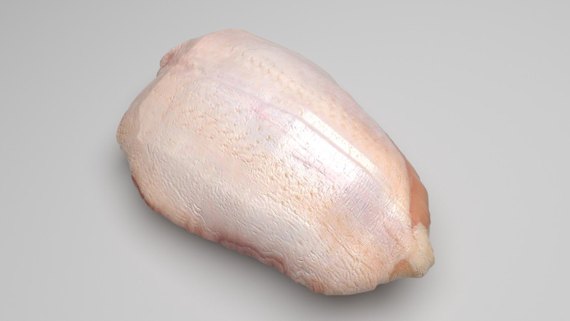 Chicken Chest 3D Model .c4d .max .obj .3ds .fbx .stl .blend 