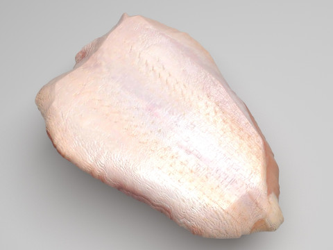 Chicken Chest 3D Model
