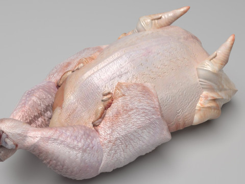Whole Chicken Model 3D