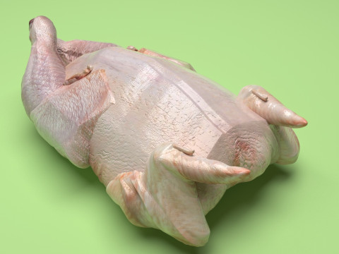 Whole Chicken Model 3D