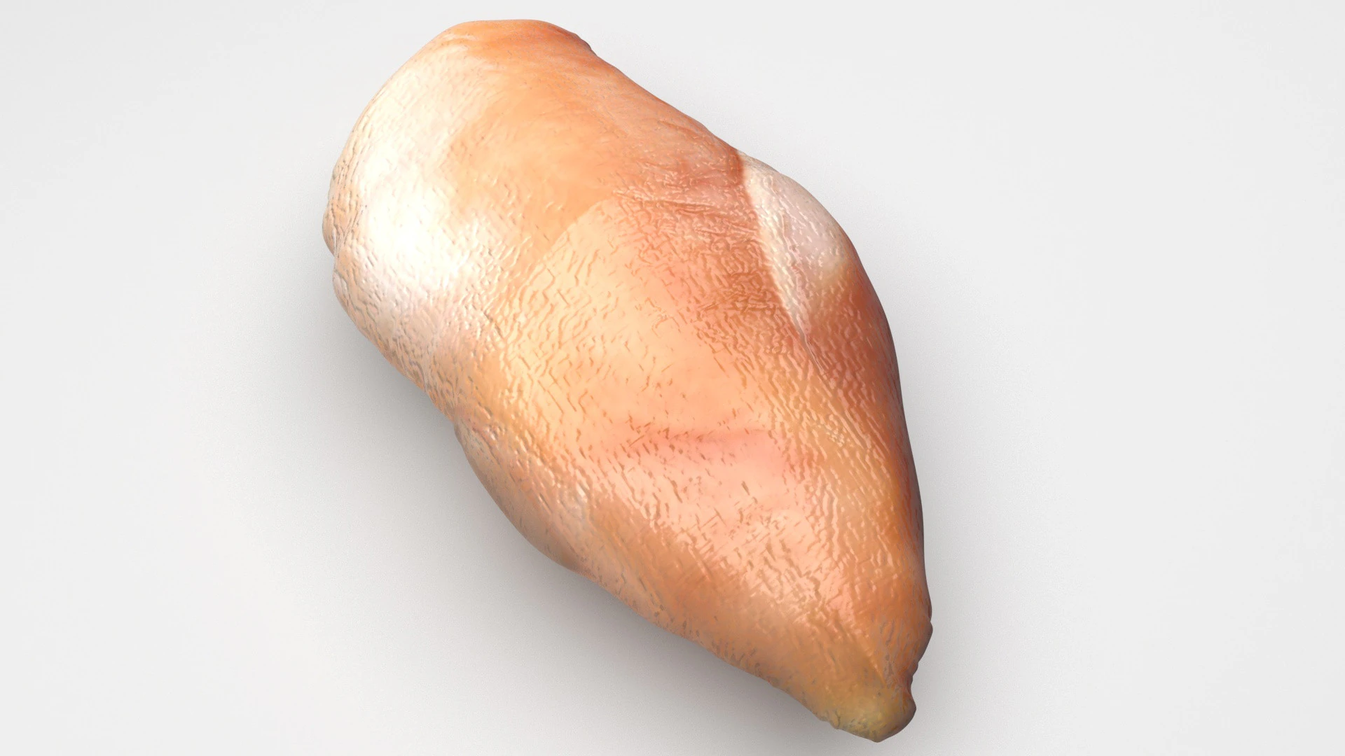 Chicken Breast 3D Model .c4d .max .obj .3ds .fbx .stl .blend 
