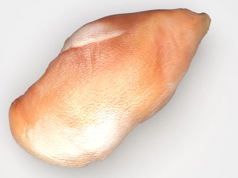 Chicken Breast 3D Model