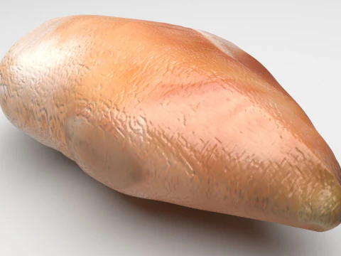 Chicken Breast 3D Model