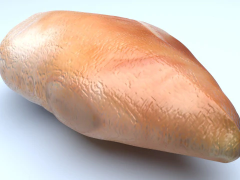 Chicken Breast 3D Model