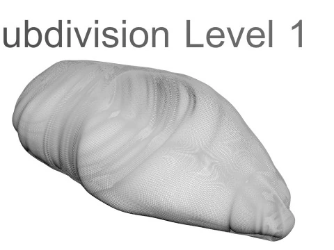 Chicken Breast 3D Model