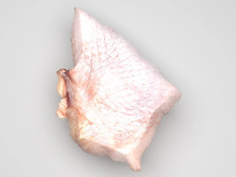 Chicken Hip Meat 3D Model