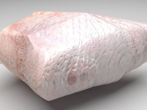 Chicken Hip Meat 3D Model