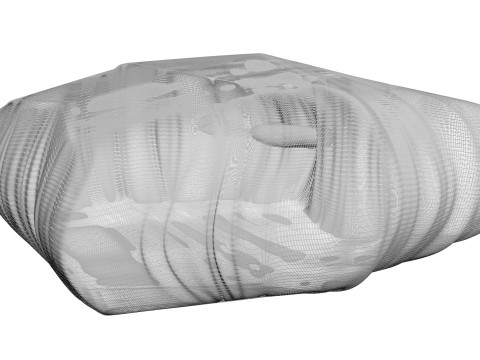 Chicken Hip Meat 3D Modell