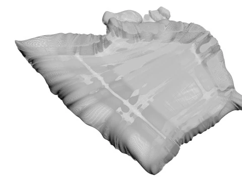 Chicken Hip Meat 3D Model