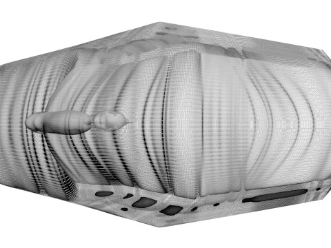 Chicken Hip Meat 3D Model
