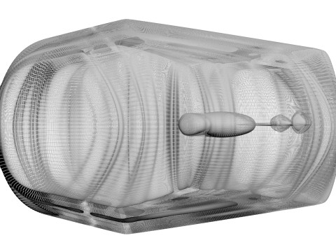 Chicken Hip Meat 3D Modell