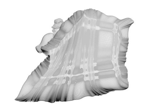 Chicken Hip Meat 3D Model