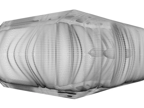Chicken Hip Meat 3D Model