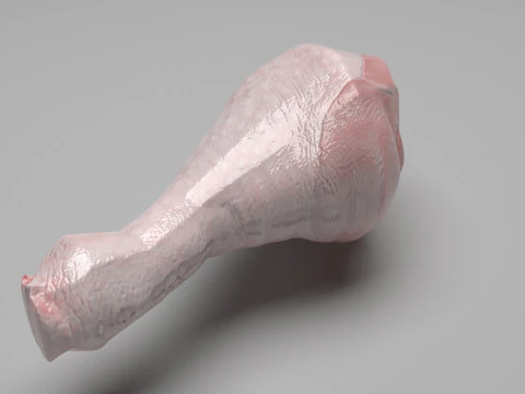 Chicken Meats Collection 3D Model
