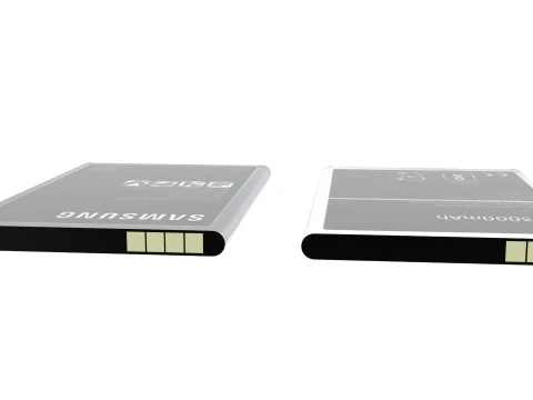 Mobile Batteries 3D Model