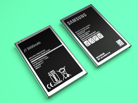 Mobile Batteries 3D Model