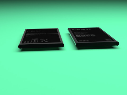 Mobile Batteries 3D Model
