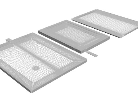 Mobile Batteries 3D Model