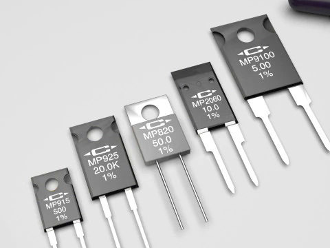 Set di componenti elettronici Modello 3D