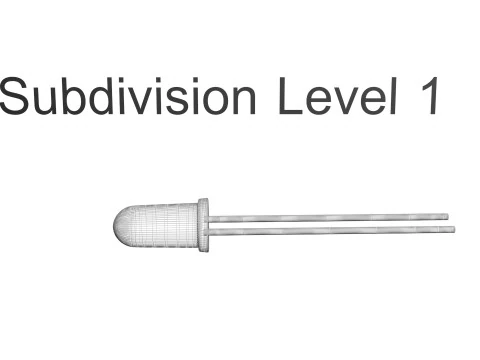 Set di componenti elettronici Modello 3D