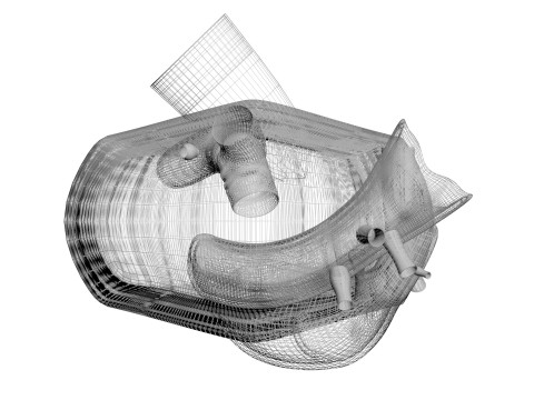 Human Heart 3D-Modell