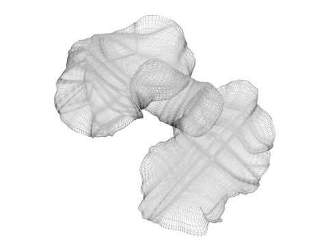 Kelenjar Tiroid Model 3D