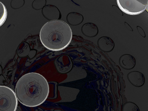 Pepsi Glass Bottle Modelo 3D