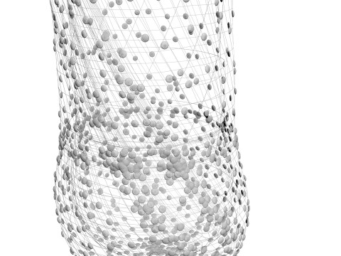 Pepsi Glass Bottle Modelo 3D