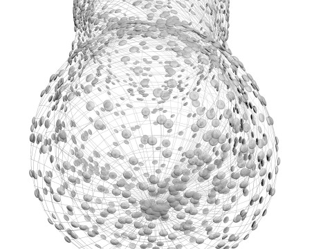Pepsi Glass Bottle Modelo 3D