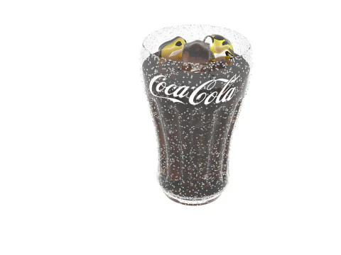 Coca Cola Glass 3D Model